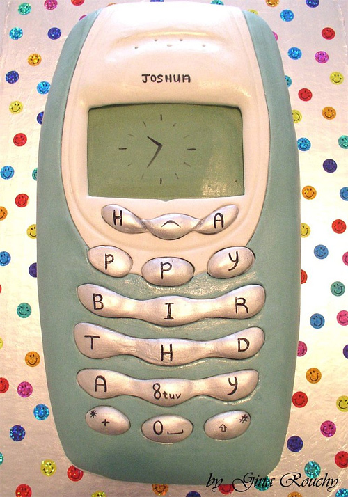 Phone nokia unusual cake design cool