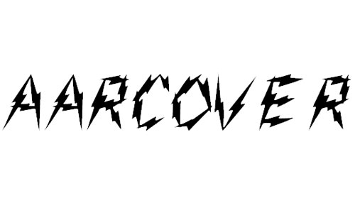 Aarcover font