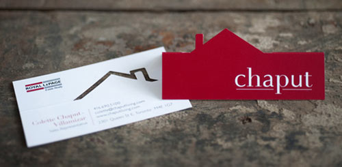 Chaput Real Estate Business Card