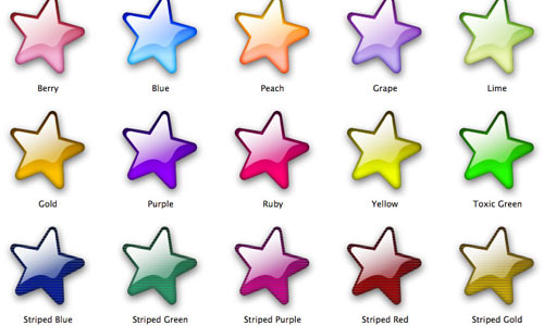 Aqua Stars icons