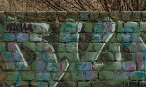 Graffiti wall texture