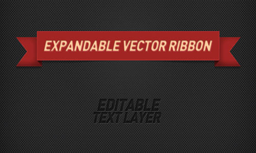 Editable, expandable Ribbon