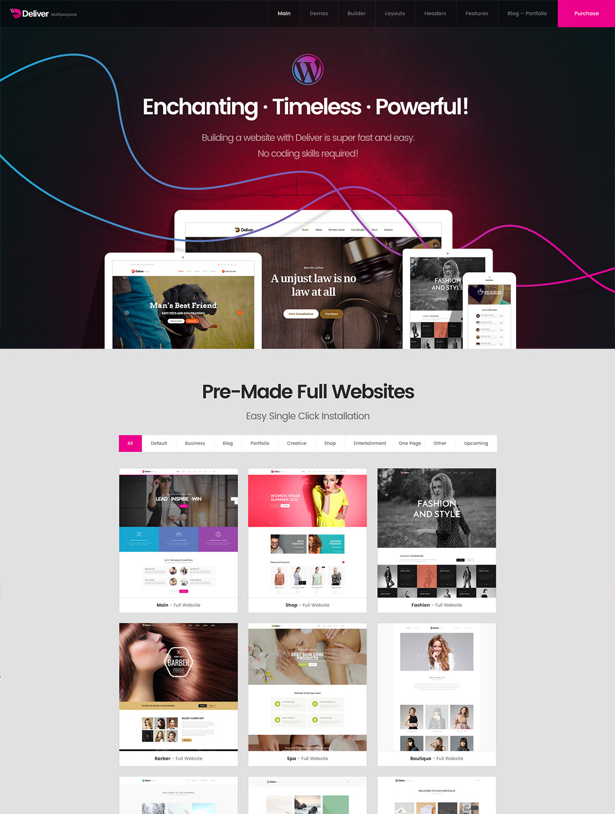 responsive multi purpose theme