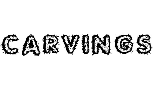 carvings font