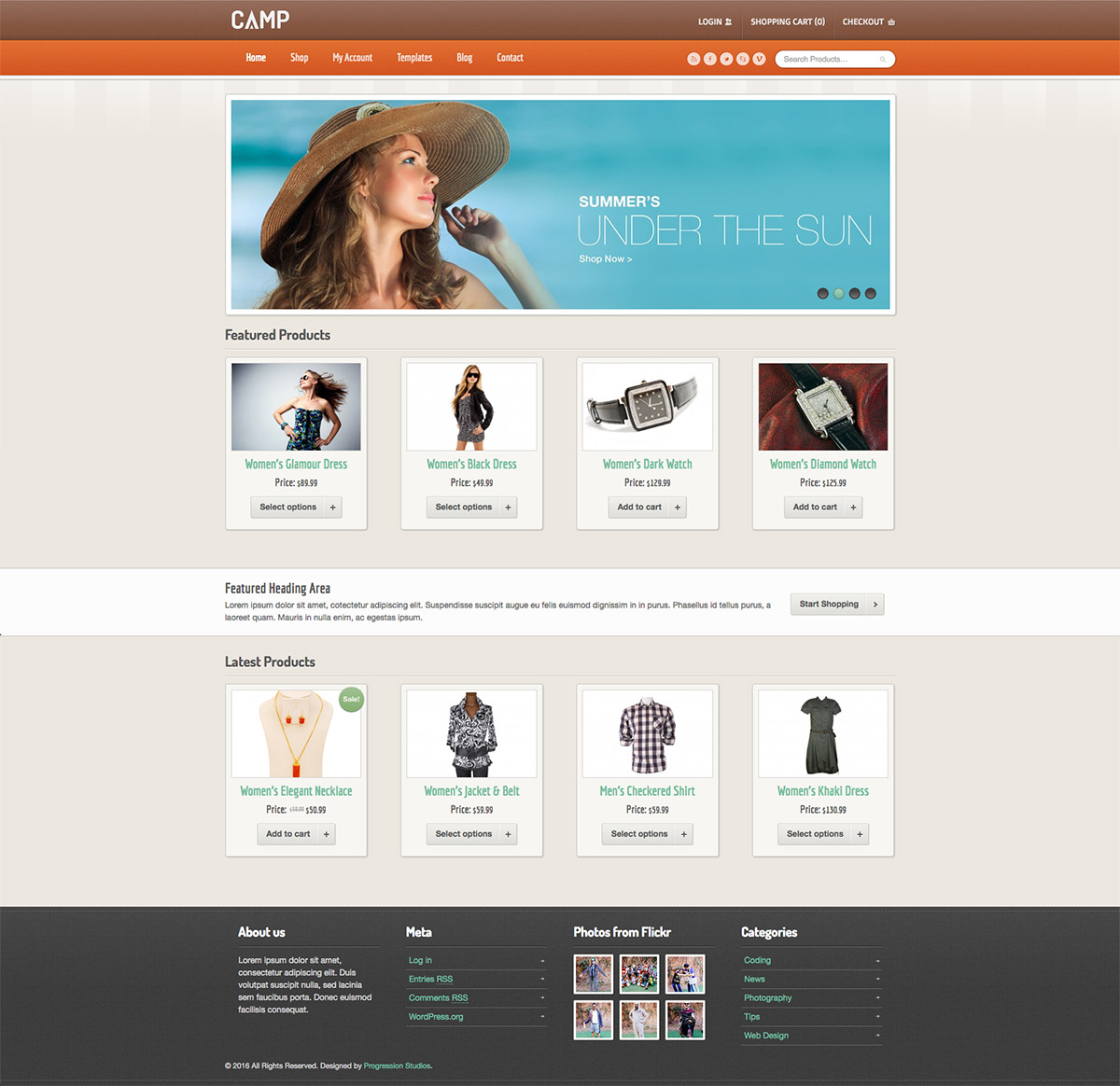 responsive ecommerce theme