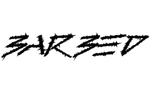 Barbed Type font