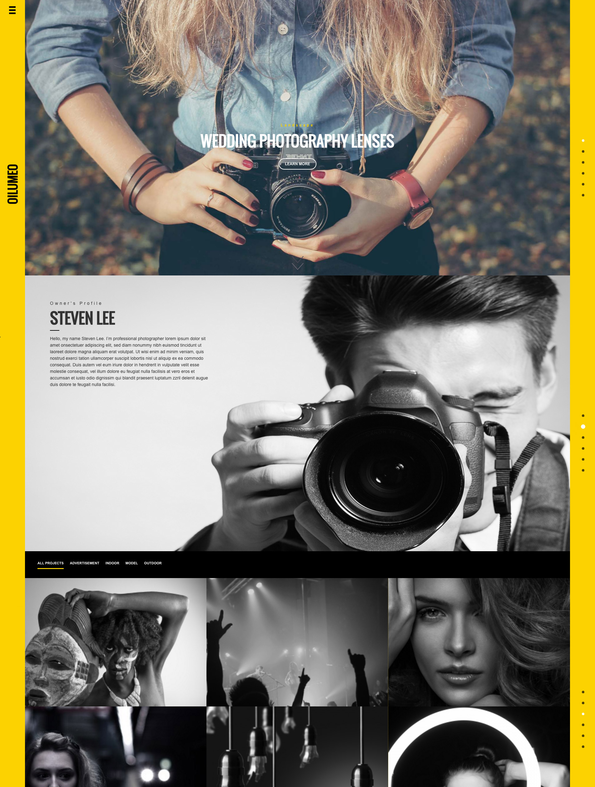 creative photography theme