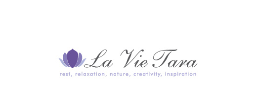 Lotus flower purple violet logo