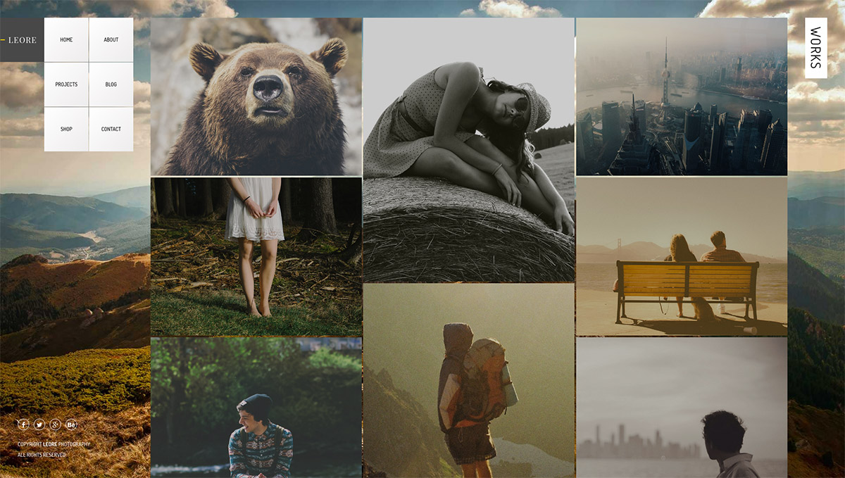 creative photography themes