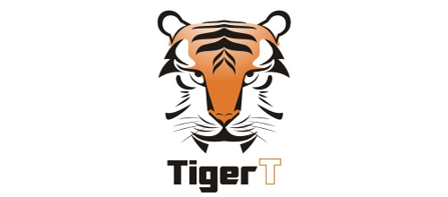 Face nice tiger logo