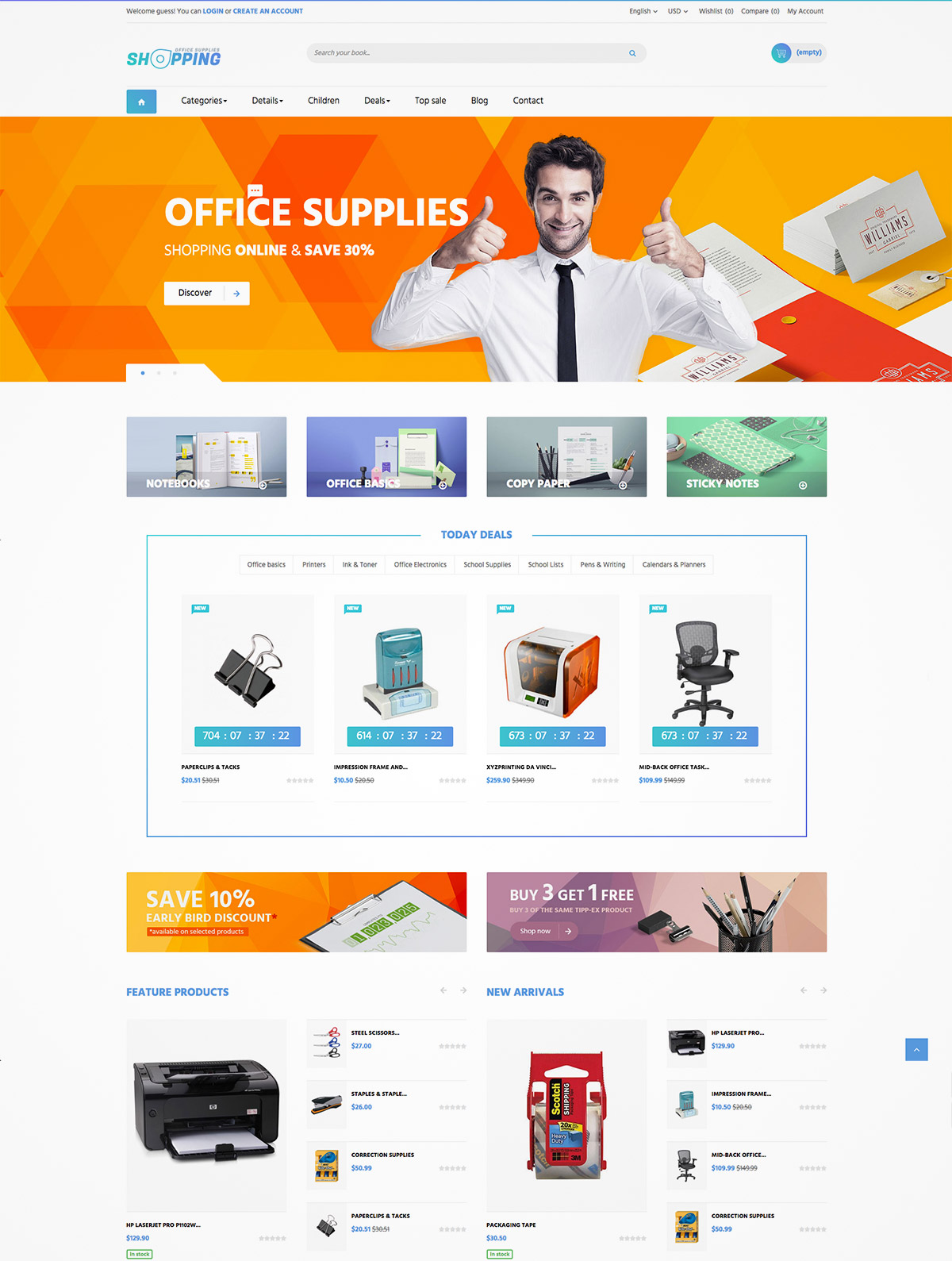 responsive prestashop theme