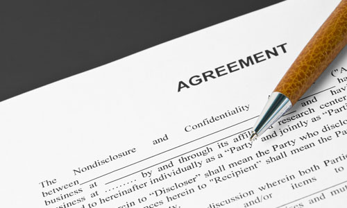 Have a freelance agreement