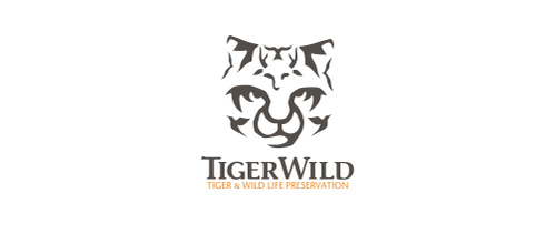 Wild life tiger logo