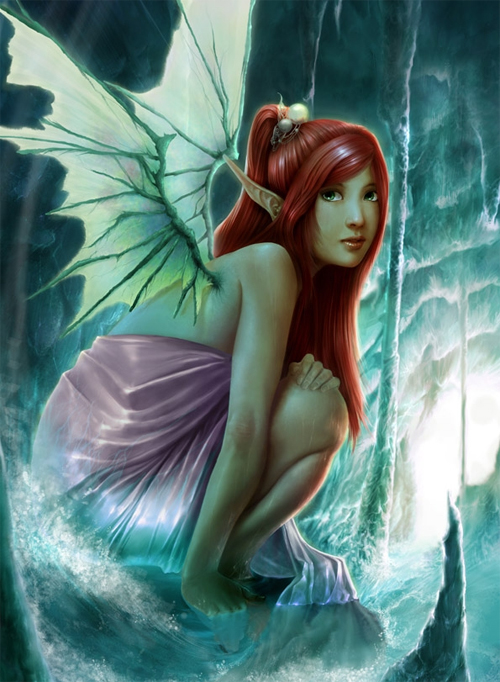 26 Magical and Mystifying Fairy Illustrations | Naldz Graphics