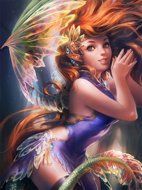 Beautiful fairy illustrations artworks