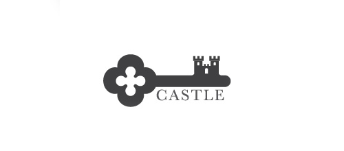 Key castle logo