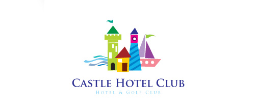 Hotel boat castle logo