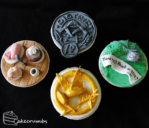 Hunger games cupcake design inspiration