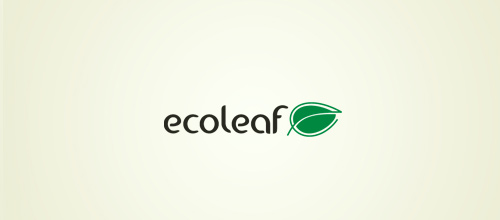 Eco leaf logo