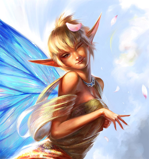 Beautiful fairy illustrations artworks
