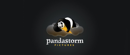 Film company panda logo