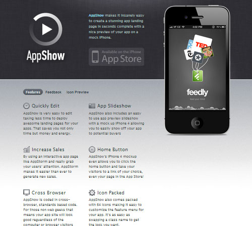 AppShow - Clean App Site Template