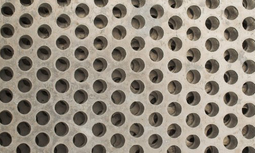 Aluminum grid texture