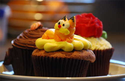 Garfield cupcake design inspiration