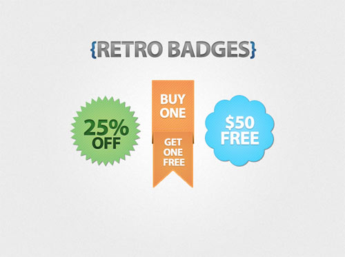 Free vintage Badge