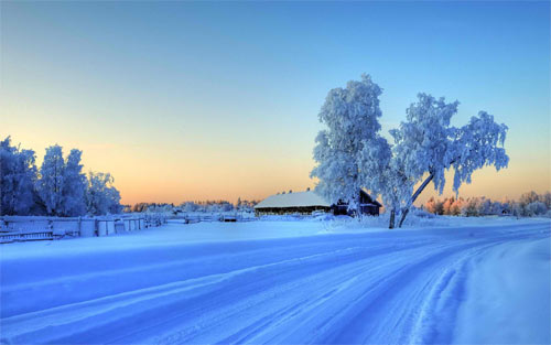 White Blanket Winter wallpaper