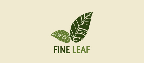 Fine leaf logo