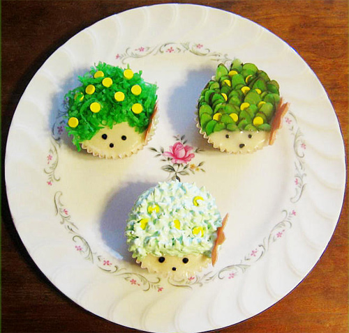 Shaymin cupcake design inspiration