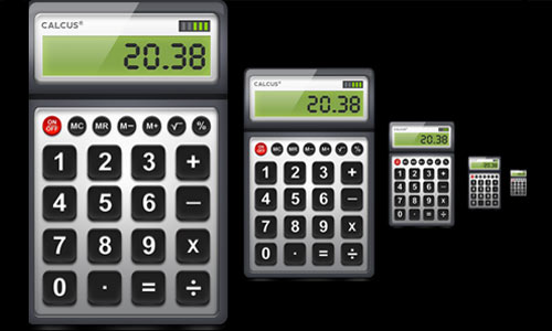 Calculator PSD icon