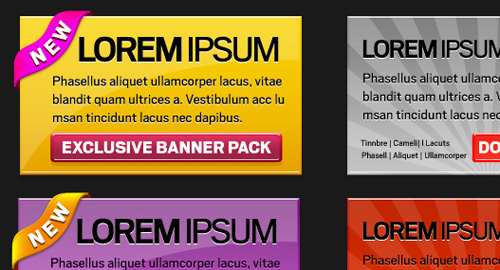 free photoshop banners