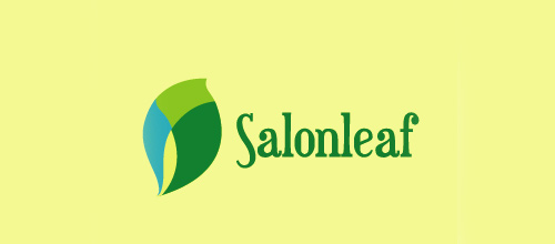 Salon leaf logo