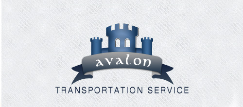 Trasportation castle logo