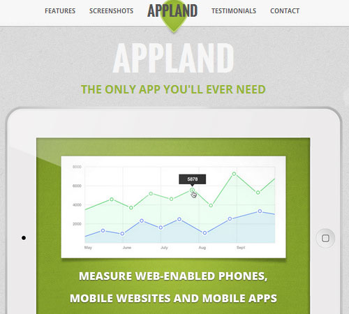AppLand - Responsive Bootstrap Parallax App Landing Page
