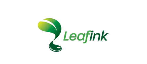 Ink leaf logo