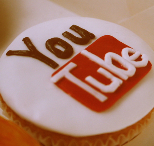 Youtube icon cupcake design inspiration