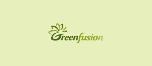 Green live leaf logo