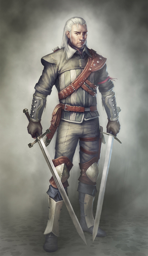 Noble swordsman artworks illustrations