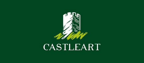 Green castle logo