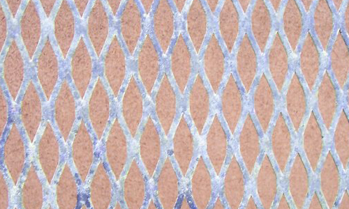 Grid with patina texture