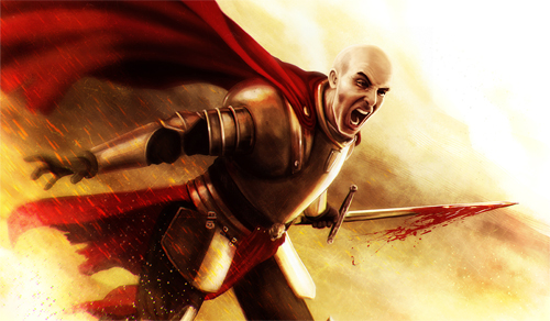 Roman Brandung 9-soldier-bald-swordsman-artworks-illustrations