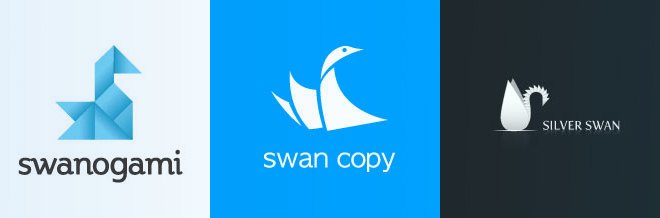 30 Undeniably Beautiful Swan Logo for your Inspiration