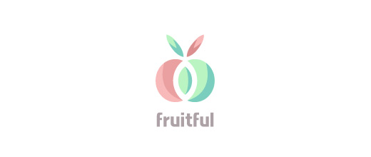 Abstract apple logo