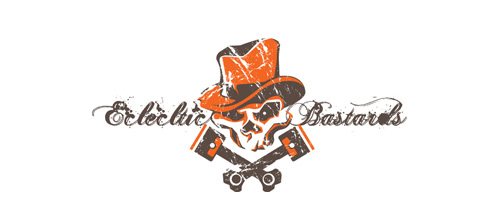 Car skull logo