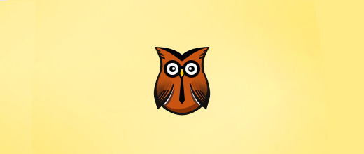 Nice cute owl logos