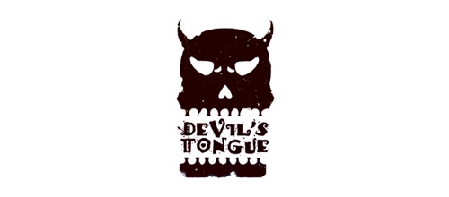 Evil skull logo