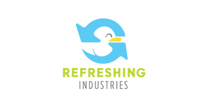 Fresh ducks logo design